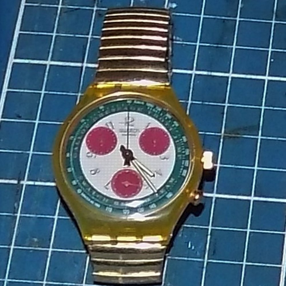 SWATCH CHRONO 1993 - SCK102 - RIDING STAR